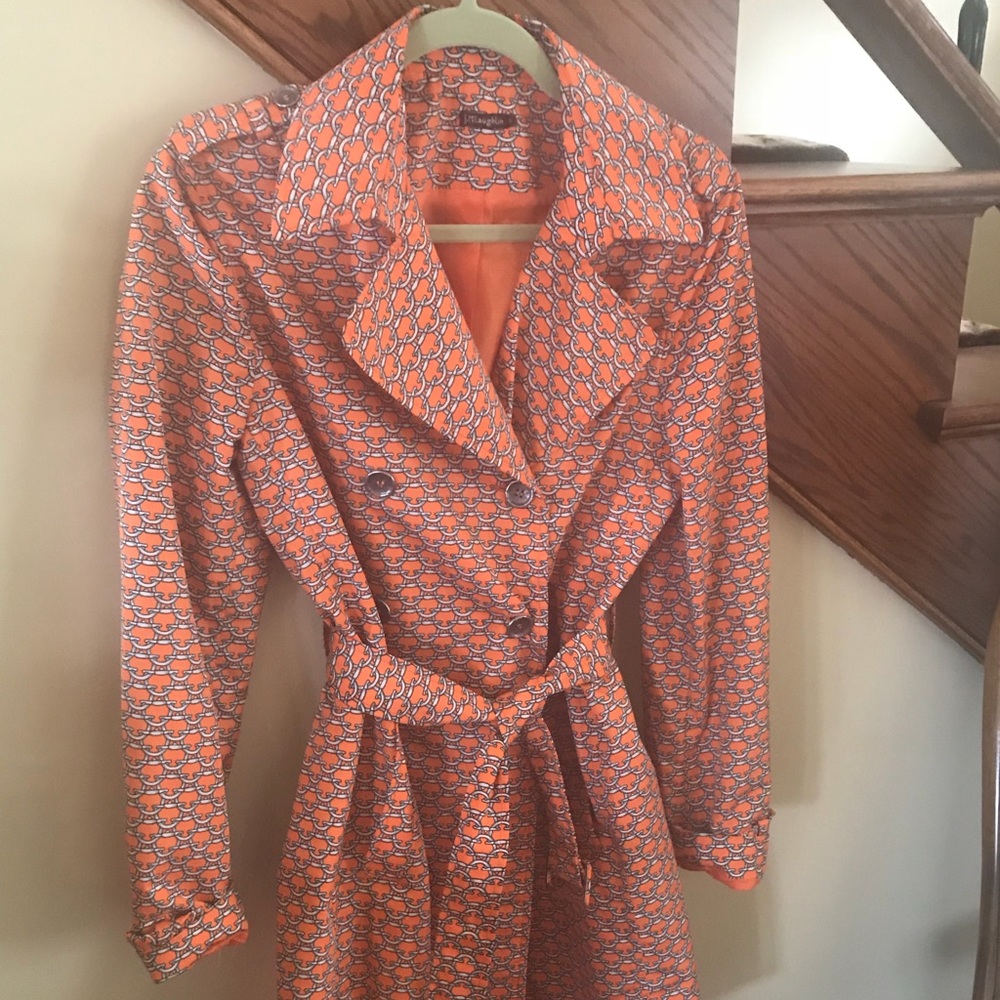 J McLaughlin double breasted trench